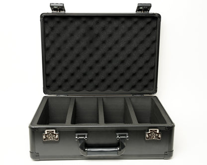 Four Row Graded Card Slab Case with Combination Lock